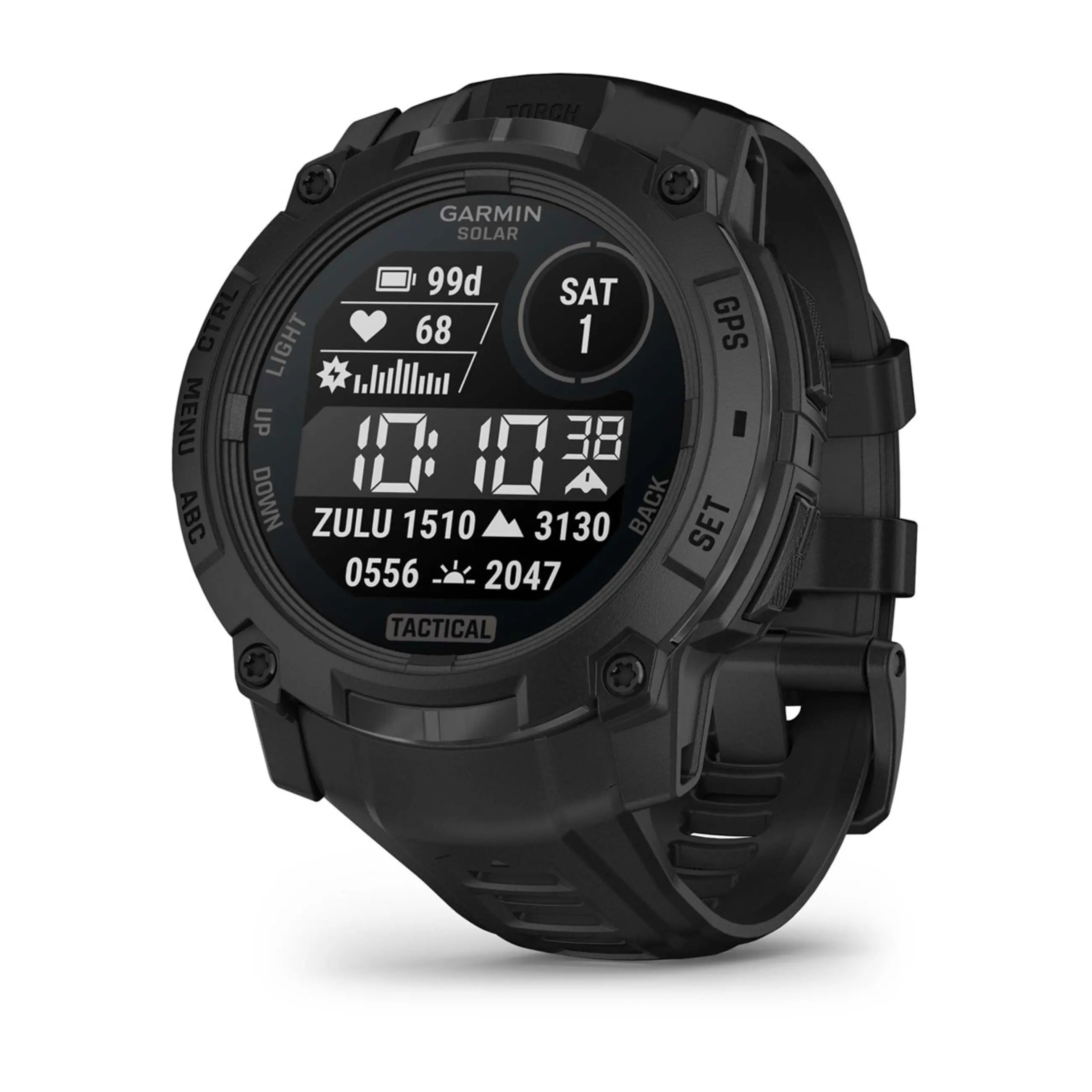 Garmin Instinct 3 Solar – Tactical Amoled Smartwatch | 50 Mm